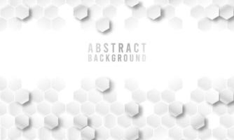 Abstract Geometric Shape Hexagon Background vector