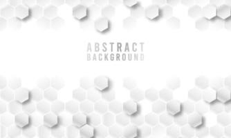 Abstract Geometric Shape Hexagon Background vector