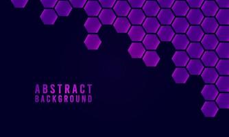 Abstract Geometric Shape Hexagon Background vector