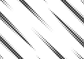 Abstract black and white dots halftone background vector