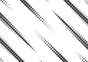 Abstract black and white dots halftone background vector