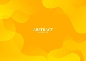 Abstract yellow gradient background concept vector