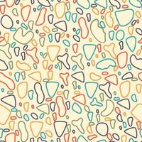 Terrazzo abstract colorful seamless pattern background vector