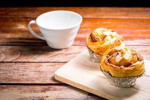 homemade almond danish bread photo