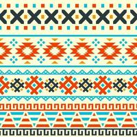 Ethnic Seamless Pattern In Native Style vector