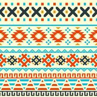 Ethnic Seamless Pattern In Native Style vector