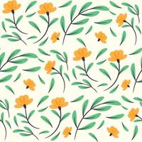 Beautiful Abstract Floral Seamless Pattern vector
