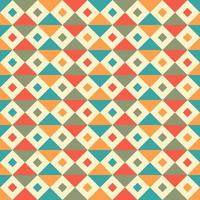 Abstract geometric seamless pattern background vector