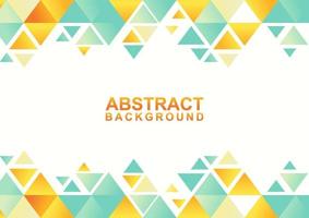 Abstract geometric background with triangle vector