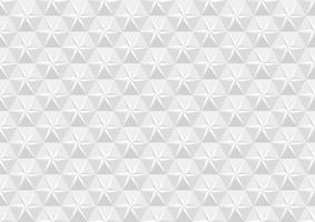 Abstract white and grey geometric background texture vector