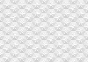 Abstract white and grey geometric background texture vector