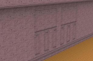 pink marble interior wall 3d illustration photo