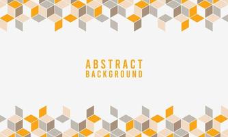 Abstract Geometric Shape Hexagon Background vector