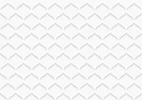 Abstract white and grey geometric background texture vector