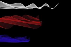 Abstract mesh wave background. Futuristic technology style. Elegant background for business presentations. photo