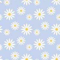 Abstract Floral Seamless Pattern With Hand Drawn vector