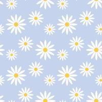 Abstract Floral Seamless Pattern With Hand Drawn vector