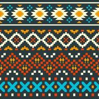 Ethnic Seamless Pattern In Native Style vector