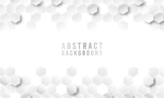 Abstract Geometric Shape Hexagon Background vector