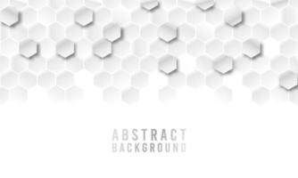 Abstract Geometric Shape Hexagon Background vector