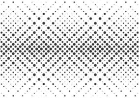 Abstract black and white dots halftone background vector