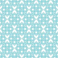 Islamic abstract ornament seamless pattern design vector