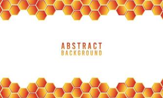 Abstract Geometric Shape Hexagon Background vector