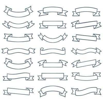 Ribbon Banner Vector Art, Icons, and Graphics for Free Download