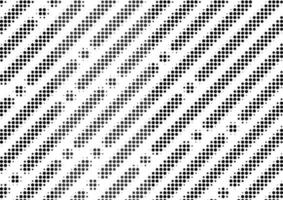 Abstract black and white dots halftone background vector