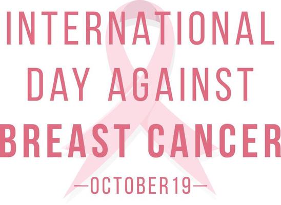 International Day Against Breast Cancer banner