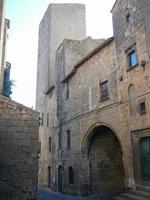 View of the city of Tarquinia photo