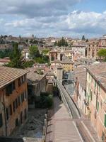 vista de la ciudad de perugia foto