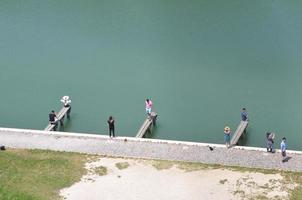 Aerial view of Torcello, Venice photo