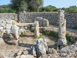 torre den galmes en menorca foto