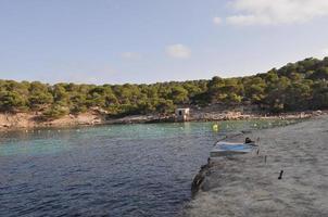 Cala Portal Vels beach in Majorca photo
