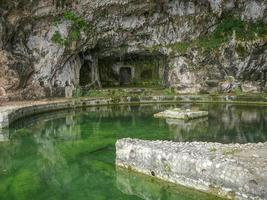 Ruins of Villa Tiberio in Sperlonga photo