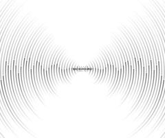 Concentric circle background. Circle line pattern. vector