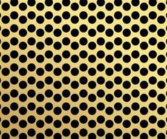 Gold polka dots pattern, colorful holiday background - vector abstract background