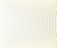 Gold luxurious circle pattern with golden wave lines over. Abstract background, vector illustration