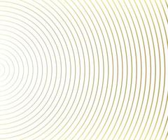 Gold luxurious circle pattern with golden wave lines over. Abstract background, vector illustration