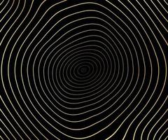 Gold luxurious circle pattern with golden wave lines over. Abstract background, vector illustration