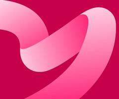 abstract pink background, pink background, abstract background with waves, pink gradient color, wavy, pink heart color vector