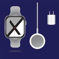 digital watch accessories vector
