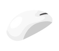 white mouse device vector