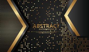 Elegant and futuristic abstract realistic background vector