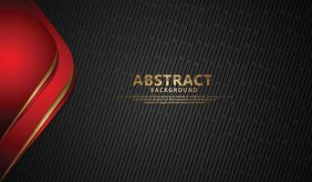 luxurious Abstract decoration with overlap layer background vector