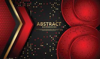 Elegant and futuristic abstract realistic background vector