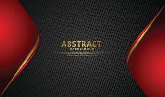 luxurious Abstract decoration with overlap layer background vector