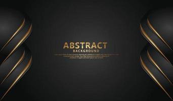 luxurious Abstract decoration with overlap layer background vector