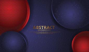 Elegant and futuristic abstract realistic background vector